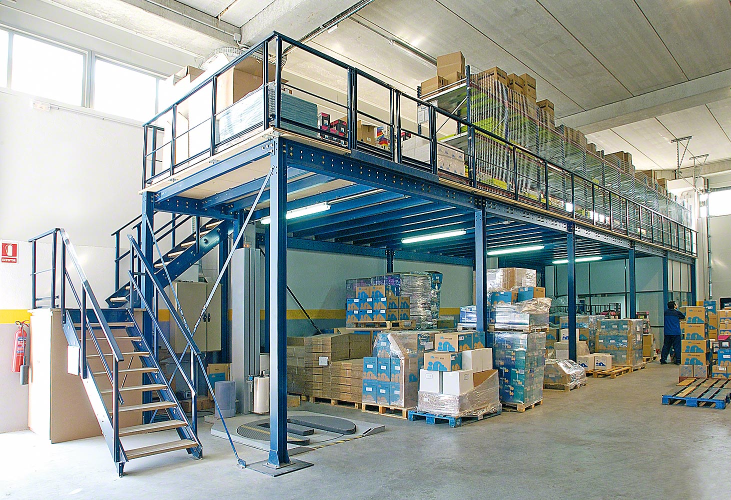 Mezzanine flooring