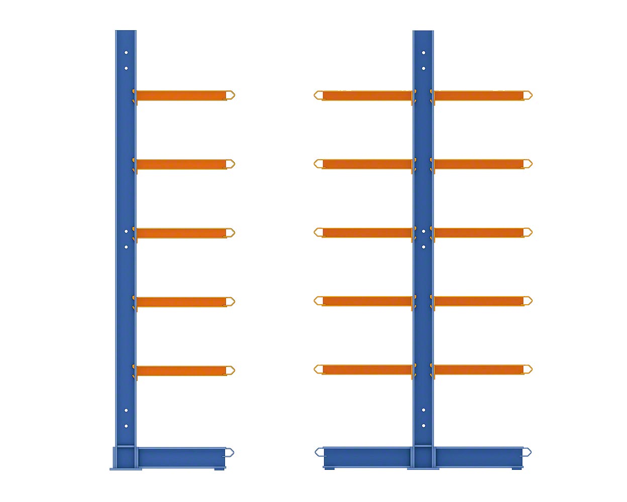 Rayonnage cantilever