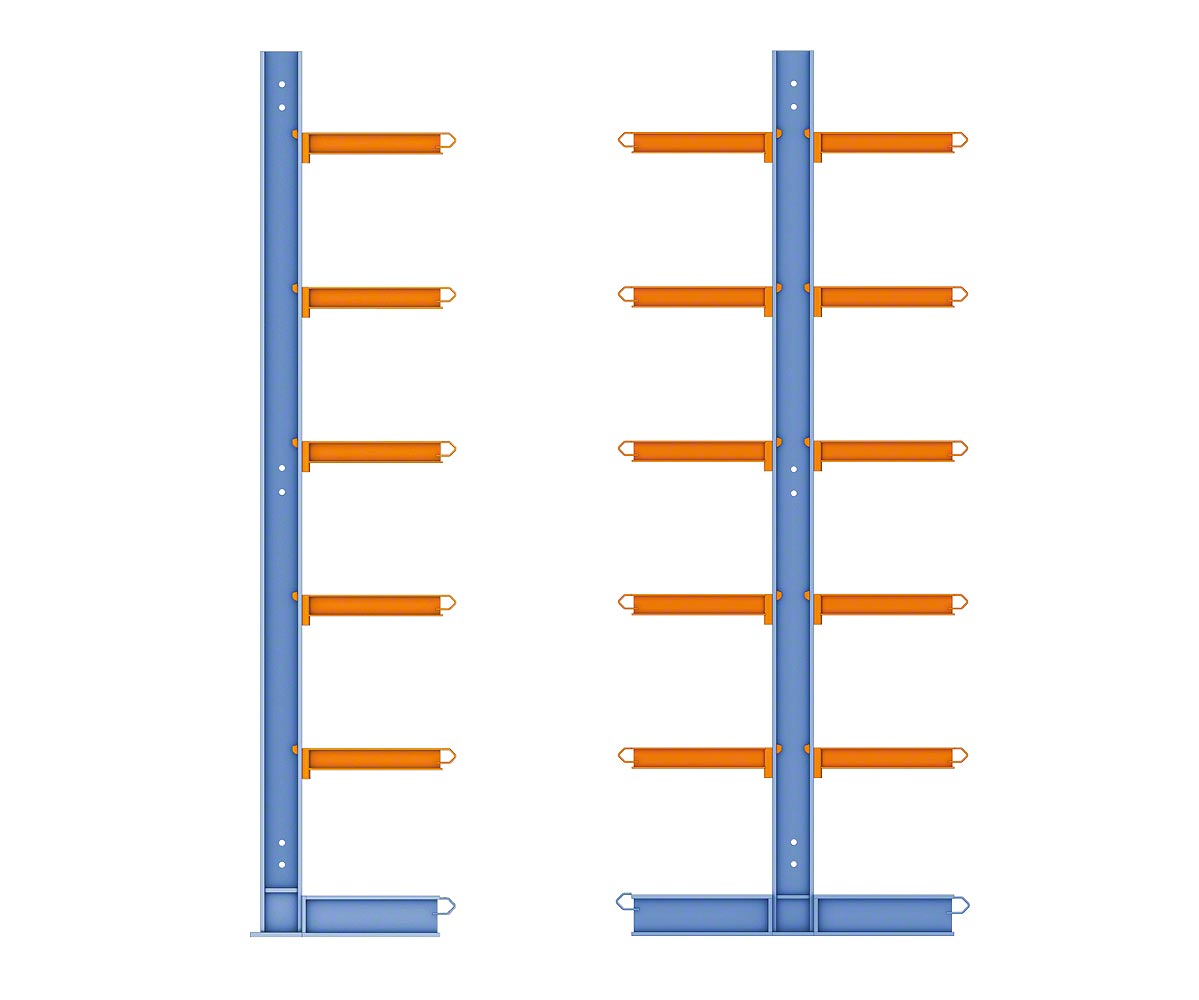 Rayonnage cantilever