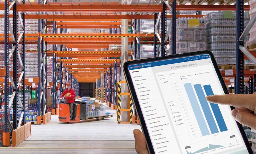 Le WMS garantit une traçabilité totale des produits à chacune des étapes du processus des approvisionnements en logistique