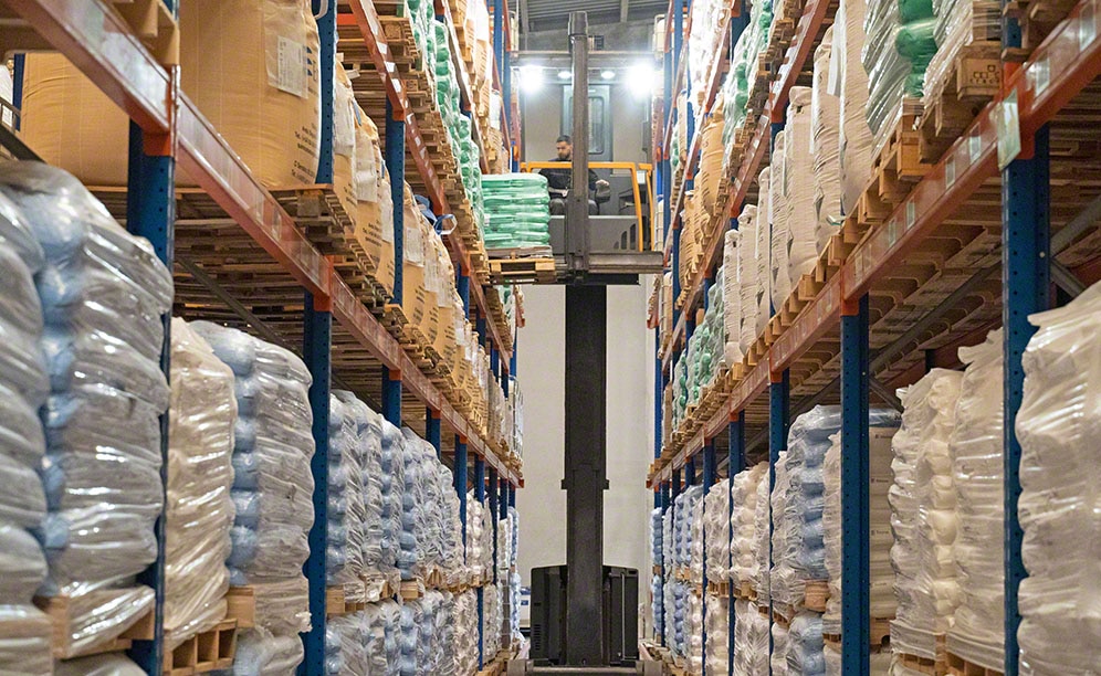 L'entrepôt de produits chimiques de Global-TALKE à Tarragone