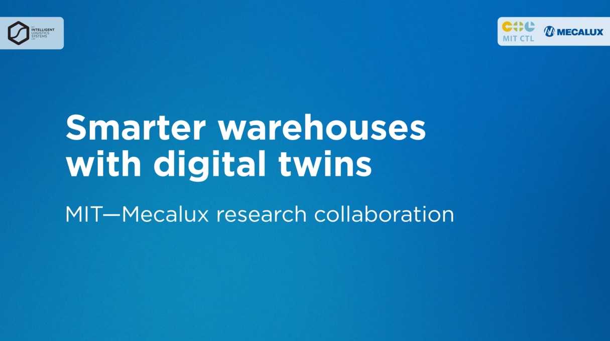 Les jumeaux numériques et le Pallet Shuttle Automatique 3D, pour un entrepôt plus intelligent