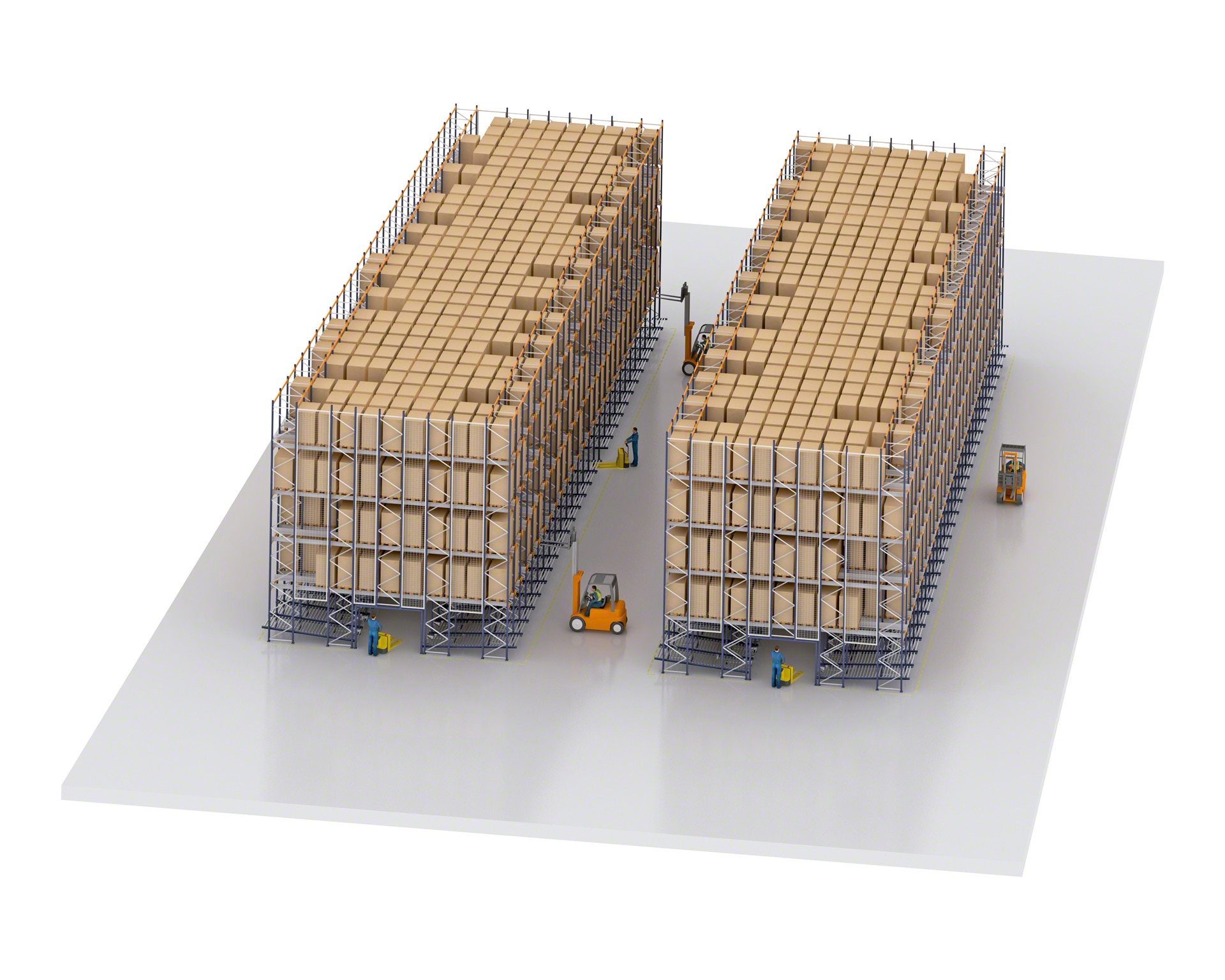 Pallet Shuttle - Mecalux.ci