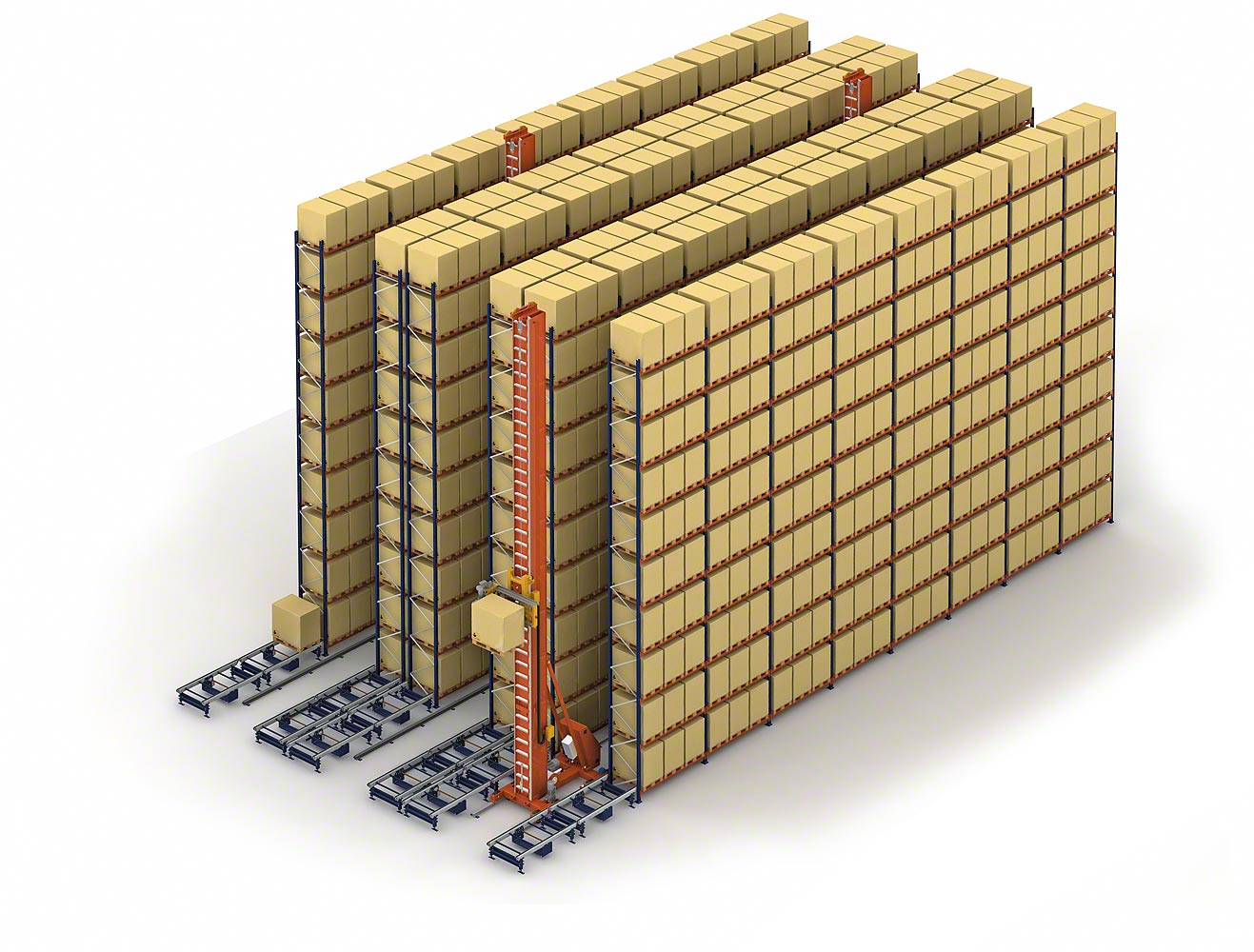 Transstockeur tridirectionnel automatique